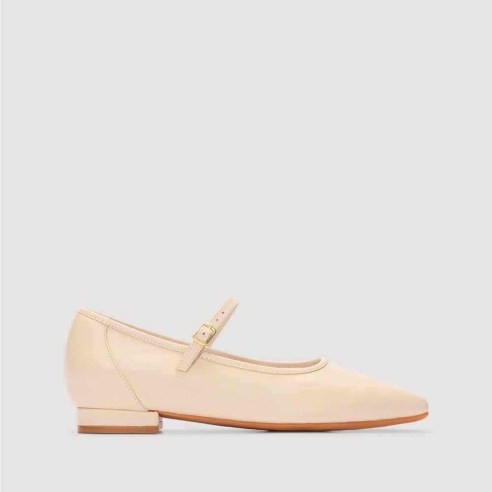 Bared Footwear Surfbird Cream Ballet Flat Size 40 US 9.5/10